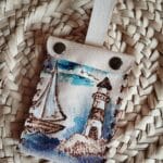 Bagcharm & cardholder