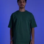 Oversized olive green t-shirt